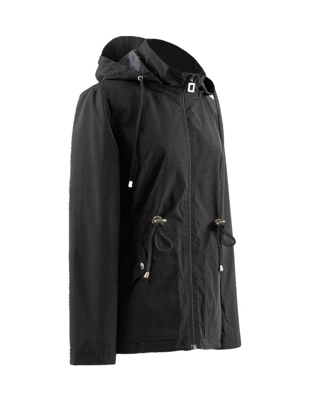 Drune | Wasserdichte, taillierte Jacke mit Kapuze - Eleganz trifft auf Funktionalität