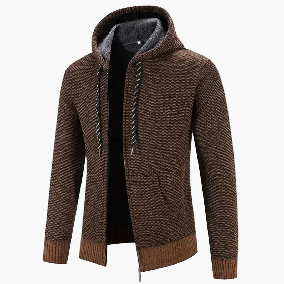 Drune | Moderne Winterjacke mit Kapuze