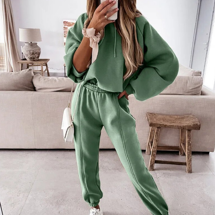 Drune | Damen-Kapuzenpullover-Set