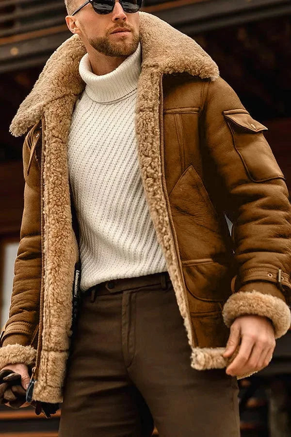 Drune | Klassische Lederjacke mit polierter Ausstrahlung