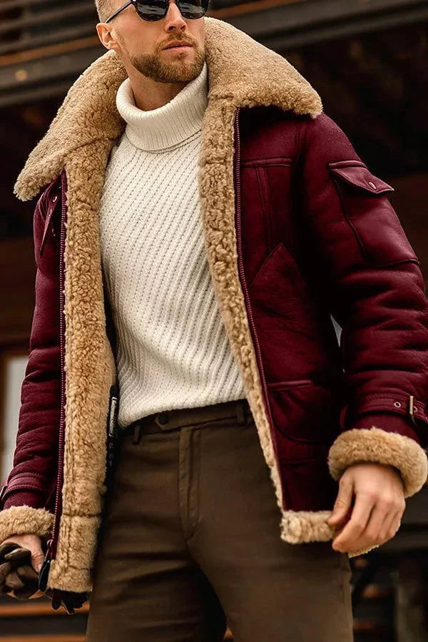 Drune | Klassische Lederjacke mit polierter Ausstrahlung