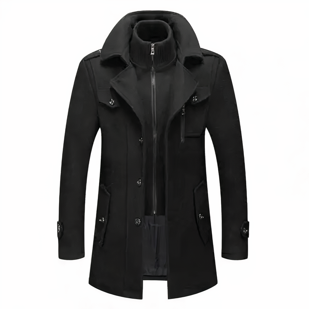 Drune | Doppelkragenjacke mit urbaner Eleganz