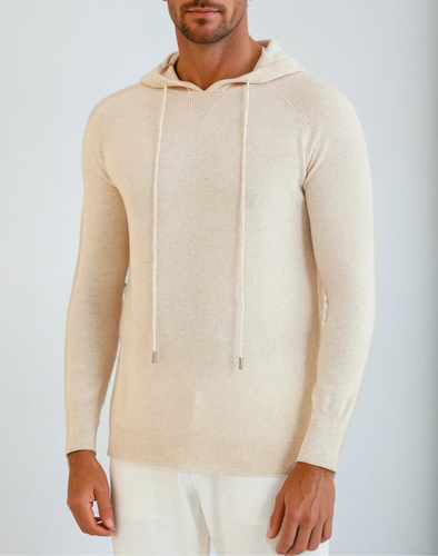 Drune | Anspruchsvoller Herren Hoodie aus reinem Kaschmir