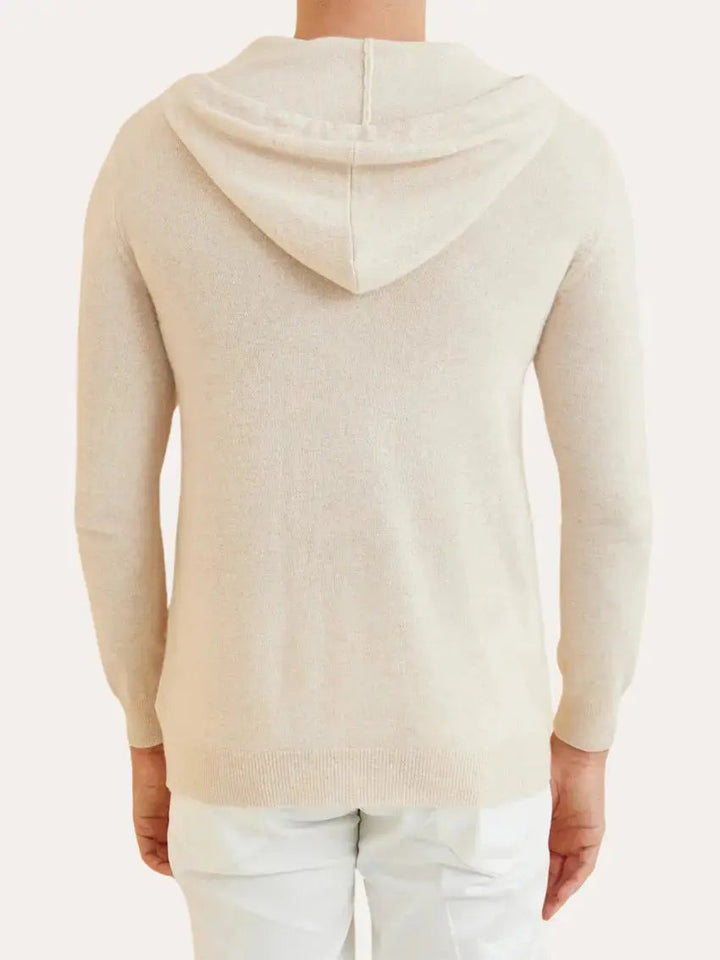 Drune | Anspruchsvoller Herren Hoodie aus reinem Kaschmir