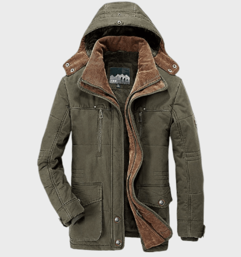Drune | Wasserdichte Herren Winterjacke mit warmem isolierten Futter