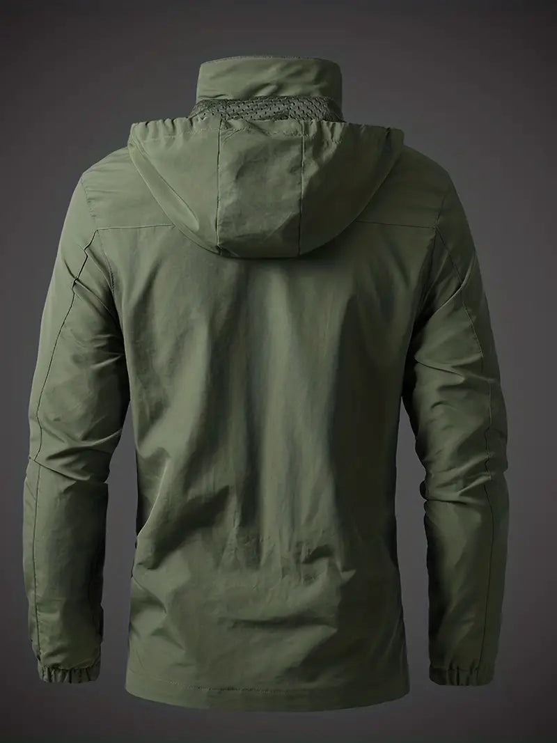 Drune | Strapazierfähige Herren wasserdichte atmungsaktive Jacke für alle Jahreszeiten