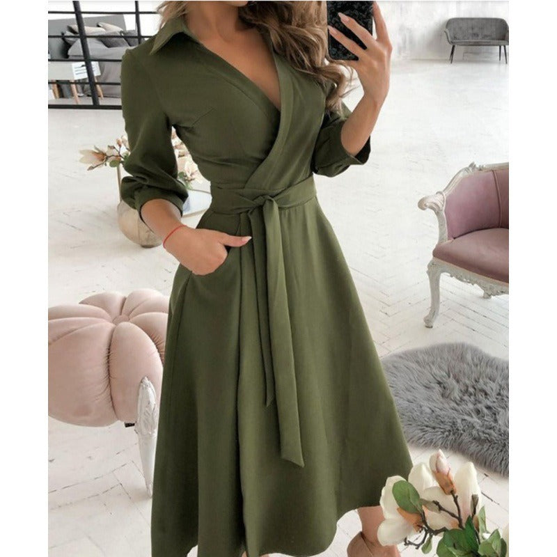 Drune | Kleid Schick/Elegant Vielseitigs Design Formelli Anläss Für Damen