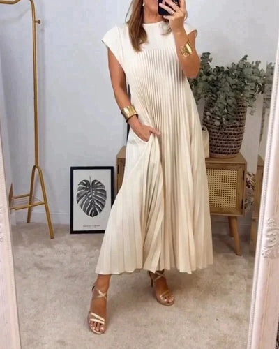 Drune | Elegantes Plissee-Kleid – Zeitlos Und Raffiniert
