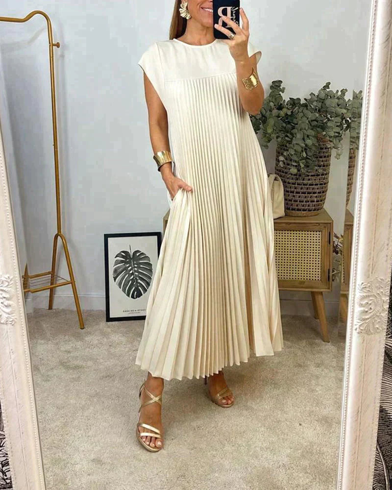 Drune | Elegantes Plissee-Kleid – Zeitlos Und Raffiniert