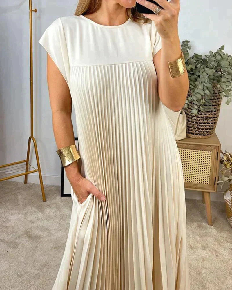 Drune | Elegantes Plissee-Kleid – Zeitlos Und Raffiniert