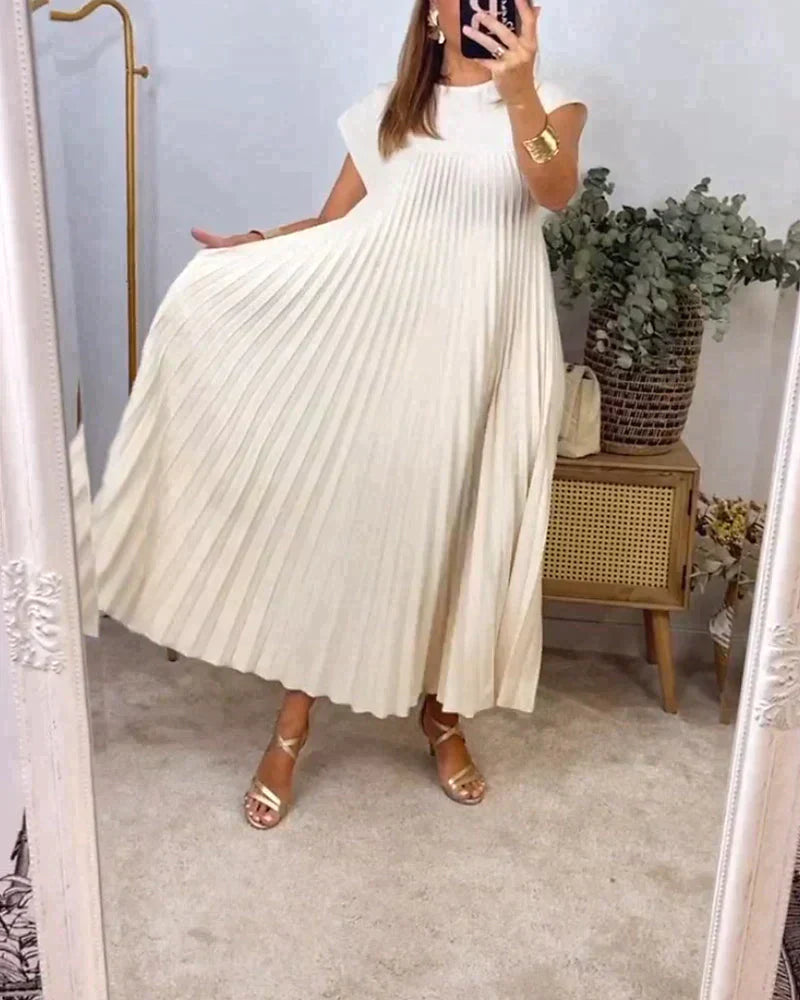 Drune | Elegantes Plissee-Kleid – Zeitlos Und Raffiniert
