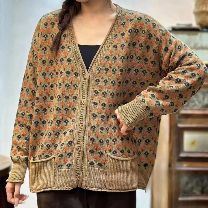 Drune | Bequeme Damen Strickjacke
