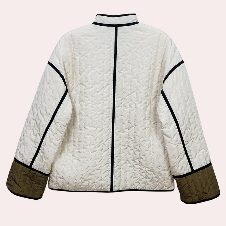 Drune | Elegante Texturierte Herbstjacke für Damen