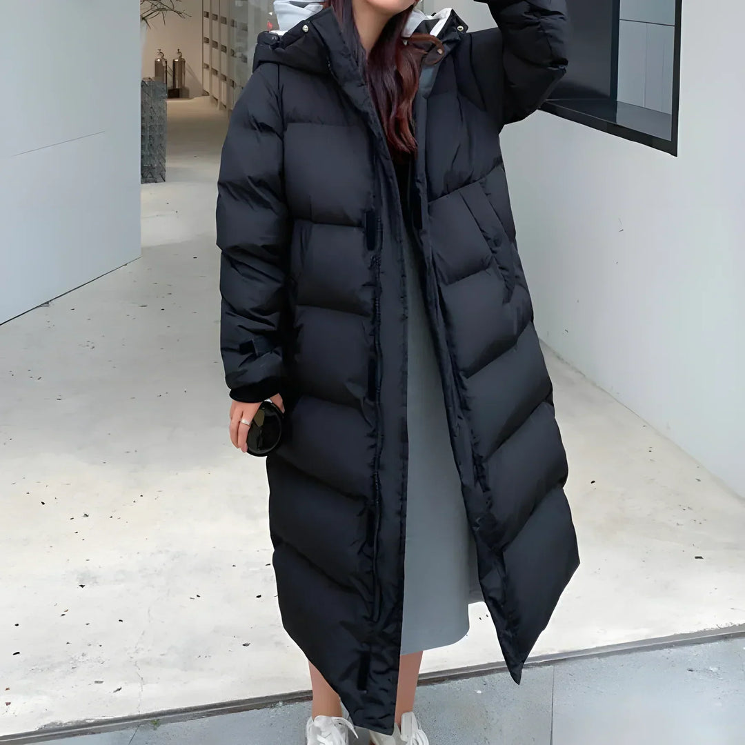 Drune | Lange wasserdichte und winddichte Jacke