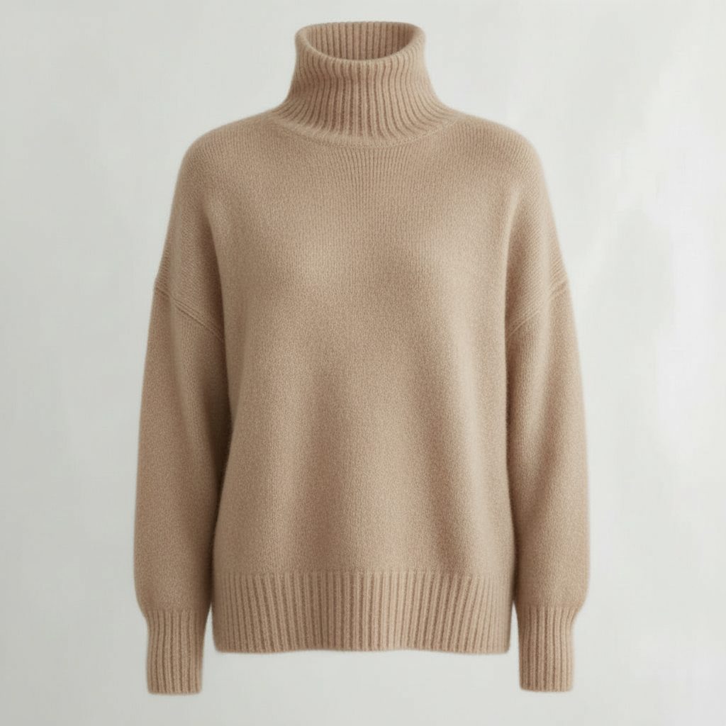 Rollkragenpullover Damen Komfort | Drune