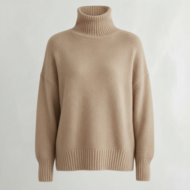 Rollkragenpullover Damen Komfort | Drune