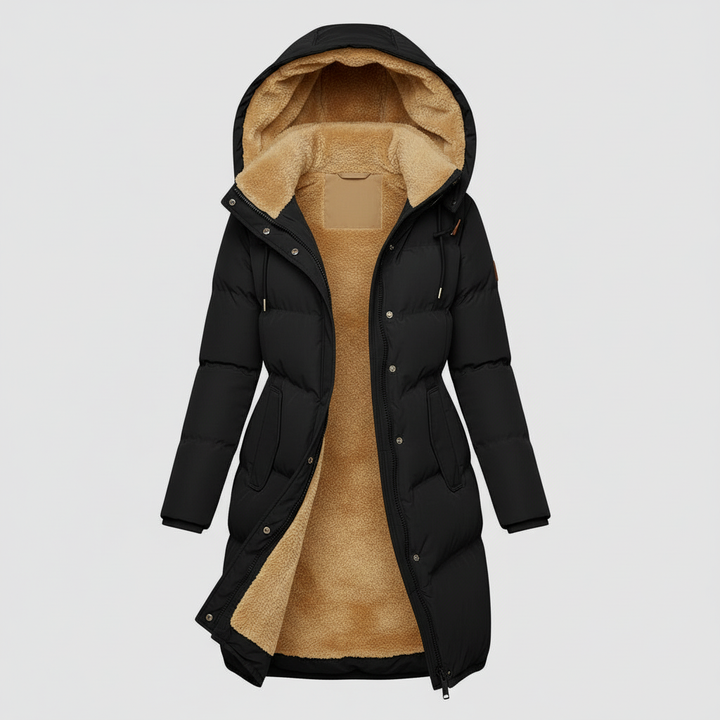 Luxuriöse Isolierte Jacke Damen Komfort Warme Jacke Baumwolle | Heidi-Mode