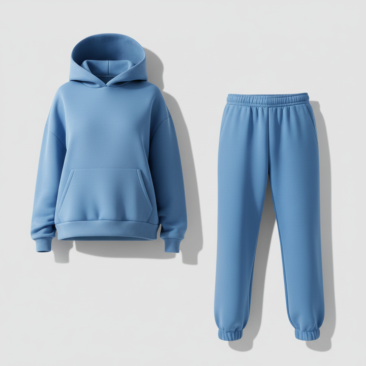 Jogging Set Damen Komfort Weiches Set Loungewear | Drune