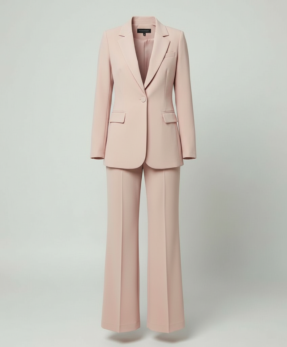Drune | Damenanzug 2-teilig - Eleganter Blazer und Weite Hose Set