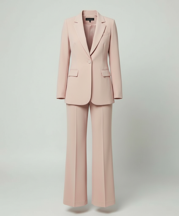 Drune | Damenanzug 2-teilig - Eleganter Blazer und Weite Hose Set