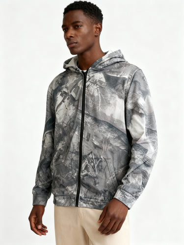 Drune | Camo Kapuzenpulli Übergröße Komfort Und Stylischer Camo Look