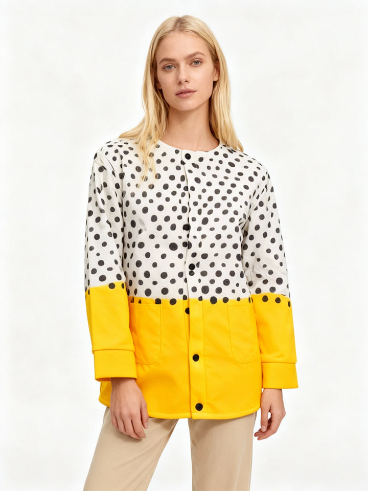 Drune | Bequemer pullover Mit Tupfen Design