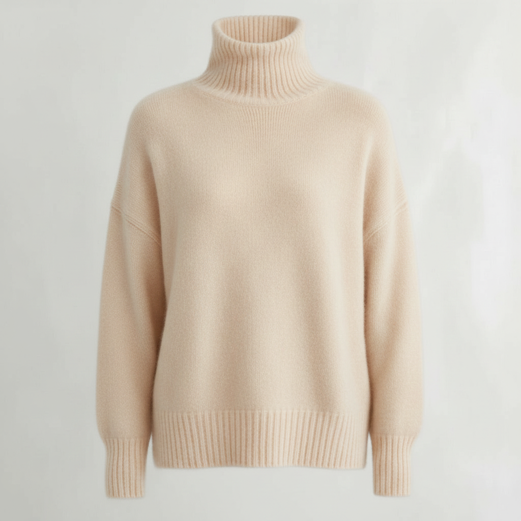 Rollkragenpullover Damen Komfort | Drune