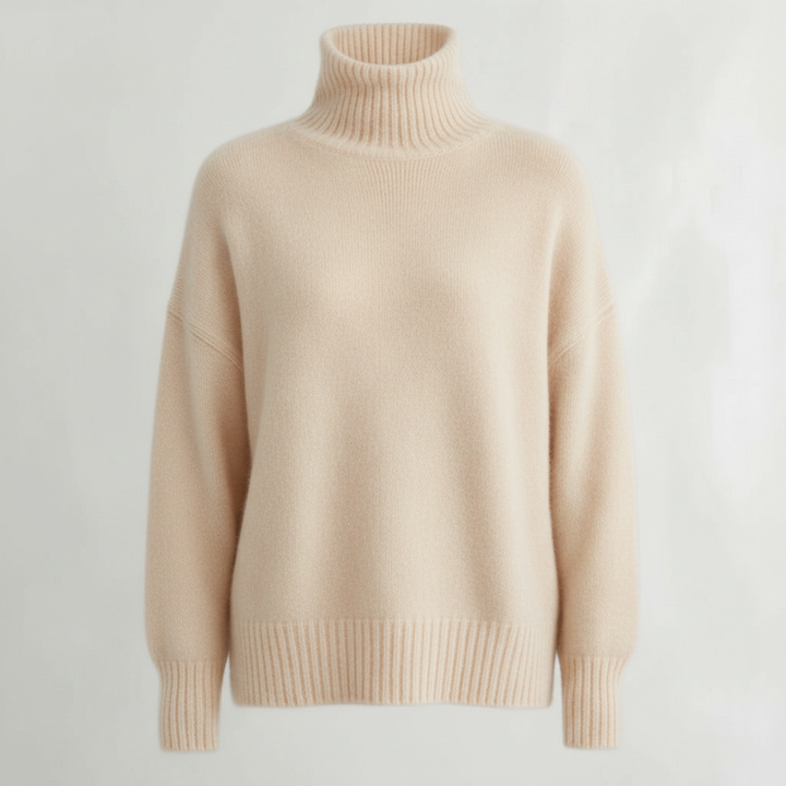 Rollkragenpullover Damen Komfort | Drune