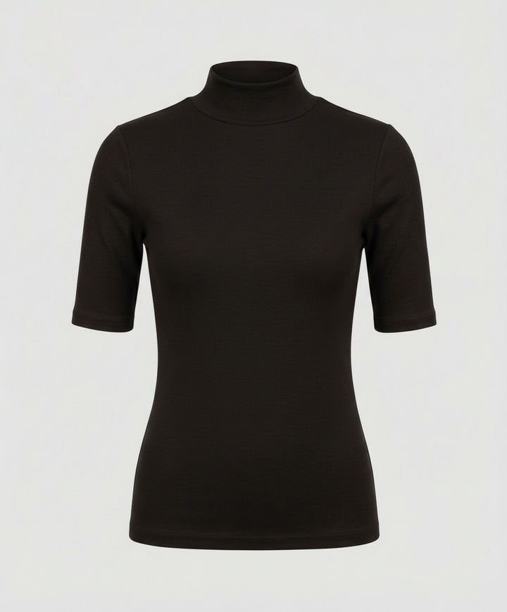 Feinstrick Nahtloser Rollkragenpullover Damen | Drune
