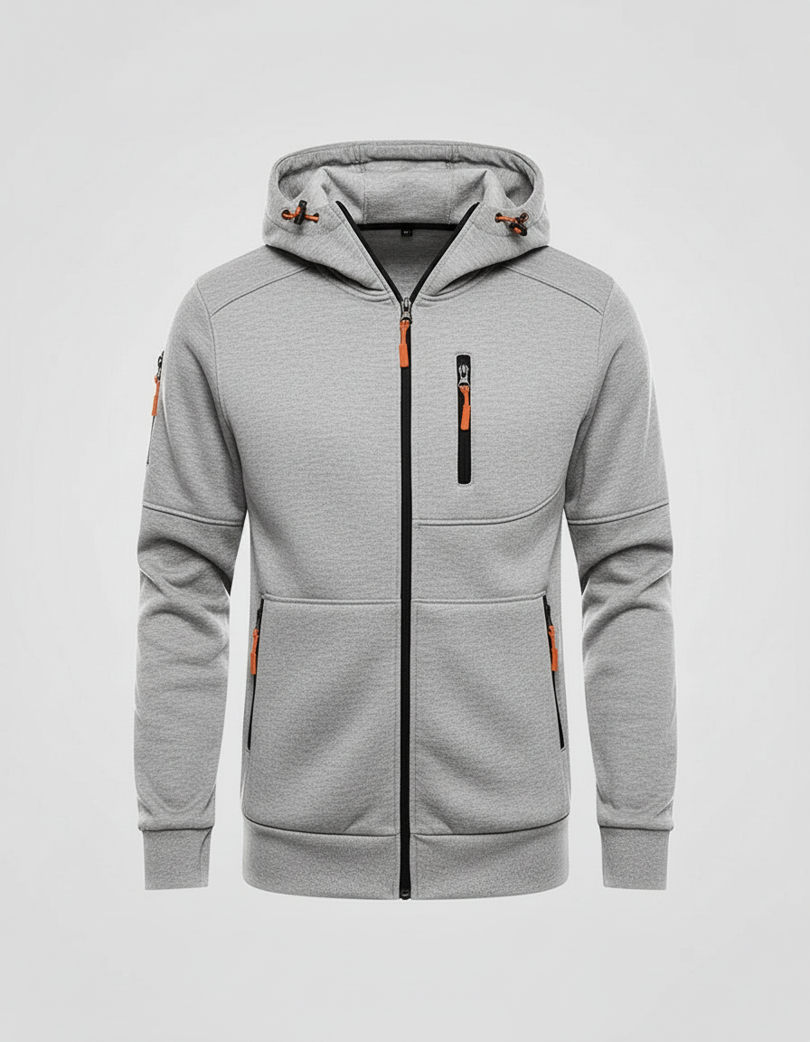 Herren Hoodie Mit Reißverschluss | Drune
