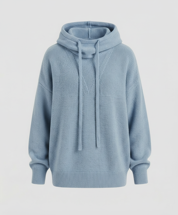 Lässiger, stilvoller Pullover mit Stapelkragen | Drune