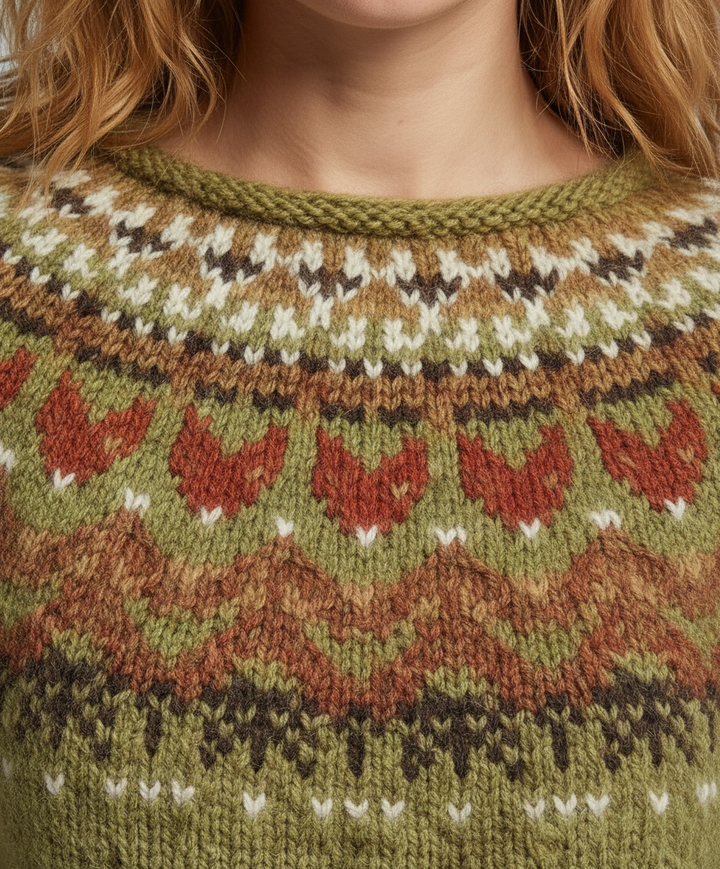 Kuscheliger Damen Winterpullover | Heidi-Mode