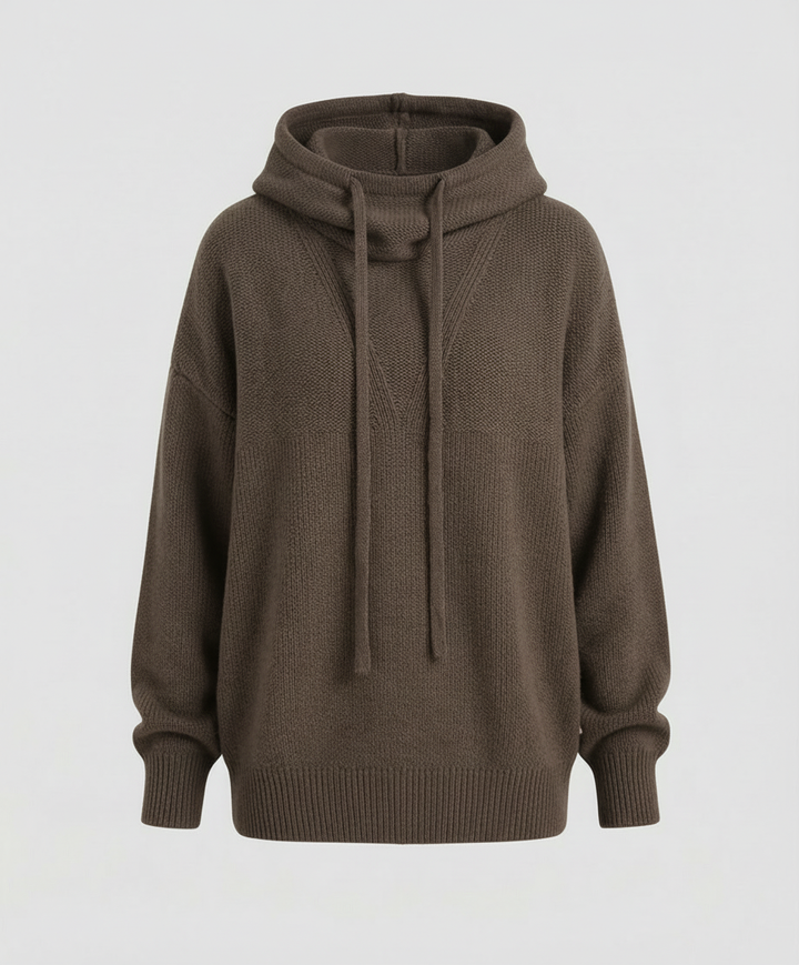 Lässiger, stilvoller Pullover mit Stapelkragen | Drune