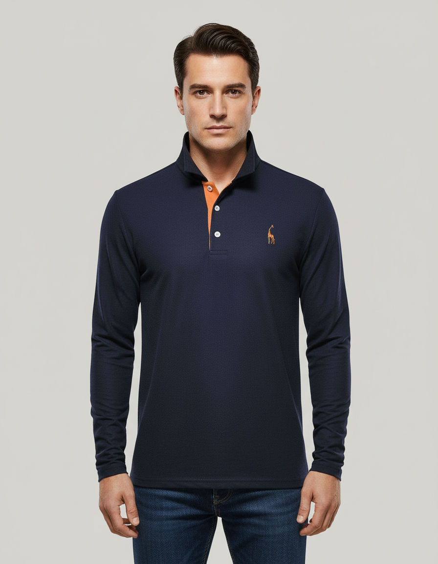Atmungsaktives Baumwoll Poloshirt Herren | Drune