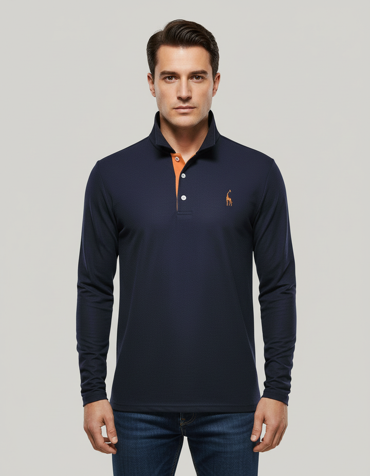 Atmungsaktives Baumwoll Poloshirt Herren | Drune