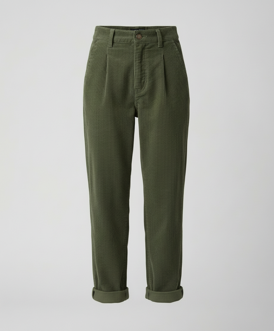Lässige Komfort Cordhose Damen | Drune