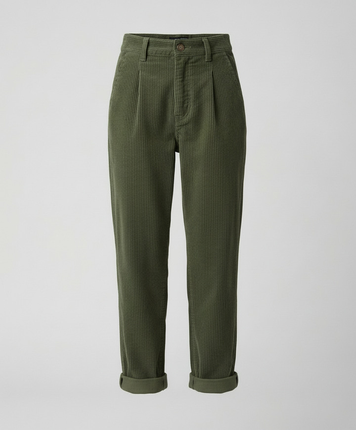 Lässige Komfort Cordhose Damen | Drune
