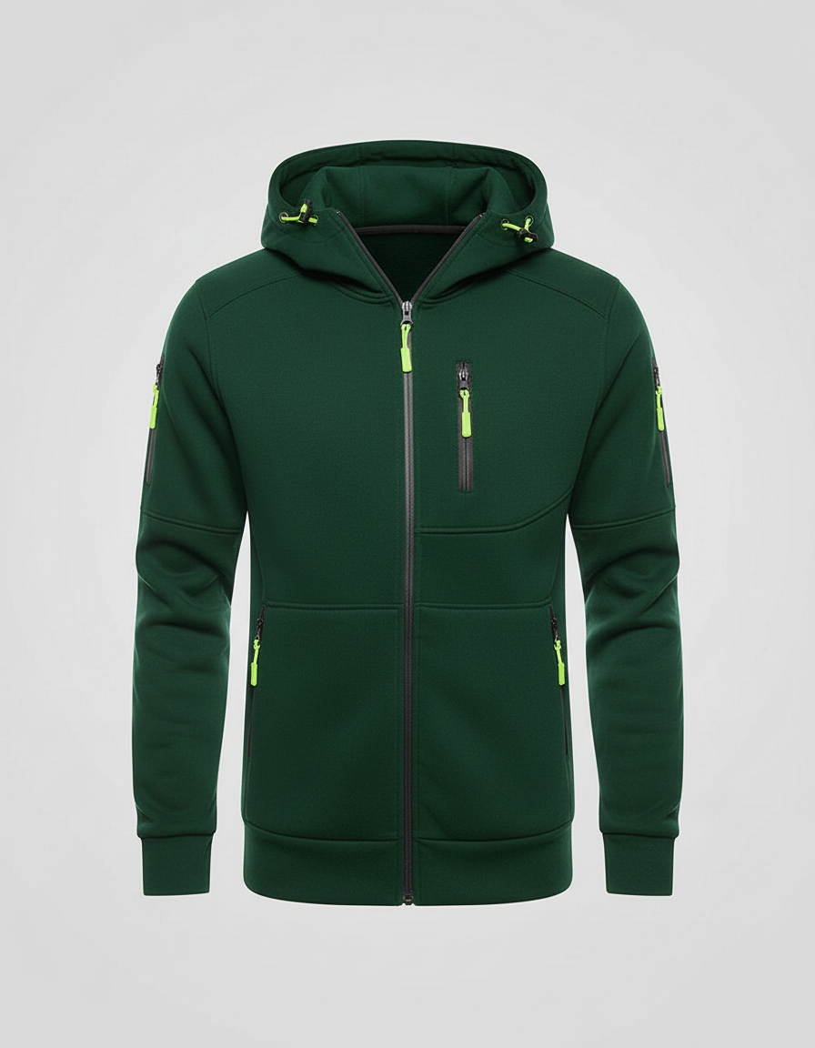 Herren Hoodie Mit Reißverschluss | Drune