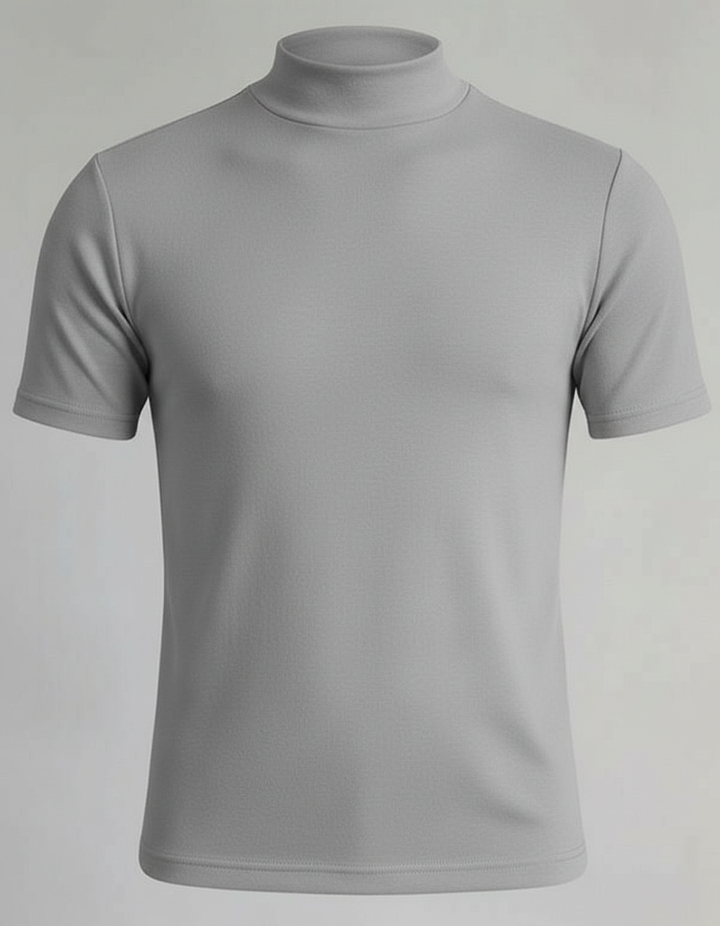 Rollkragen Slim Fit Herrenhemd | Drune