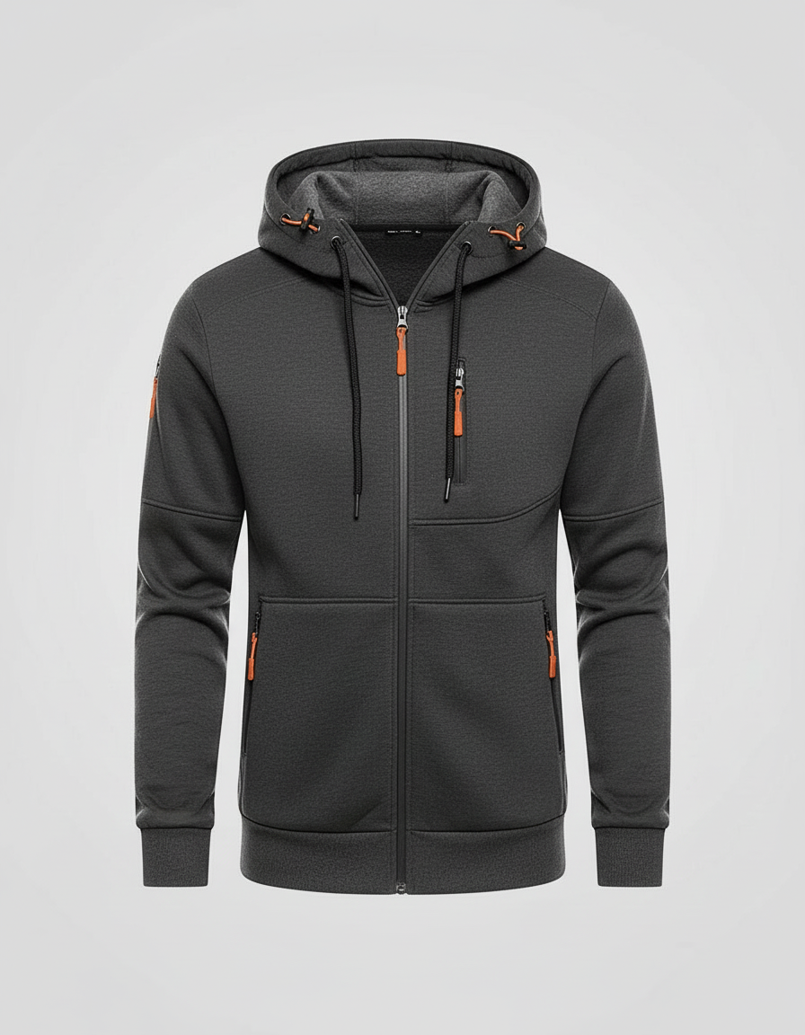 Herren Hoodie Mit Reißverschluss | Drune