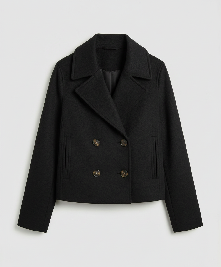 Kurz Doppelreiher Damenjacke | Drune