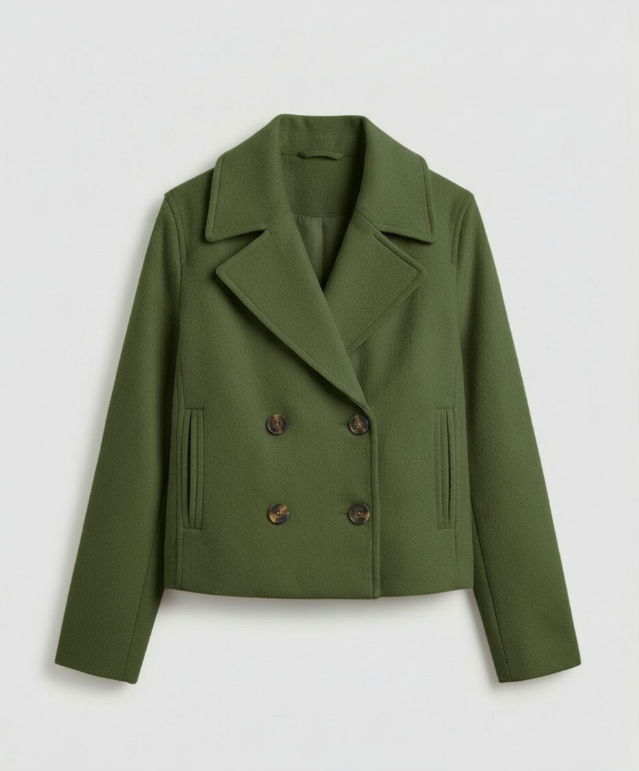 Kurz Doppelreiher Damenjacke | Drune