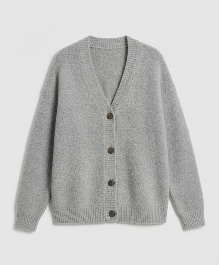 Kuschelige Mohair Strickjacke Damen | Drune