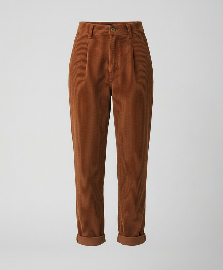 Lässige Komfort Cordhose Damen | Drune