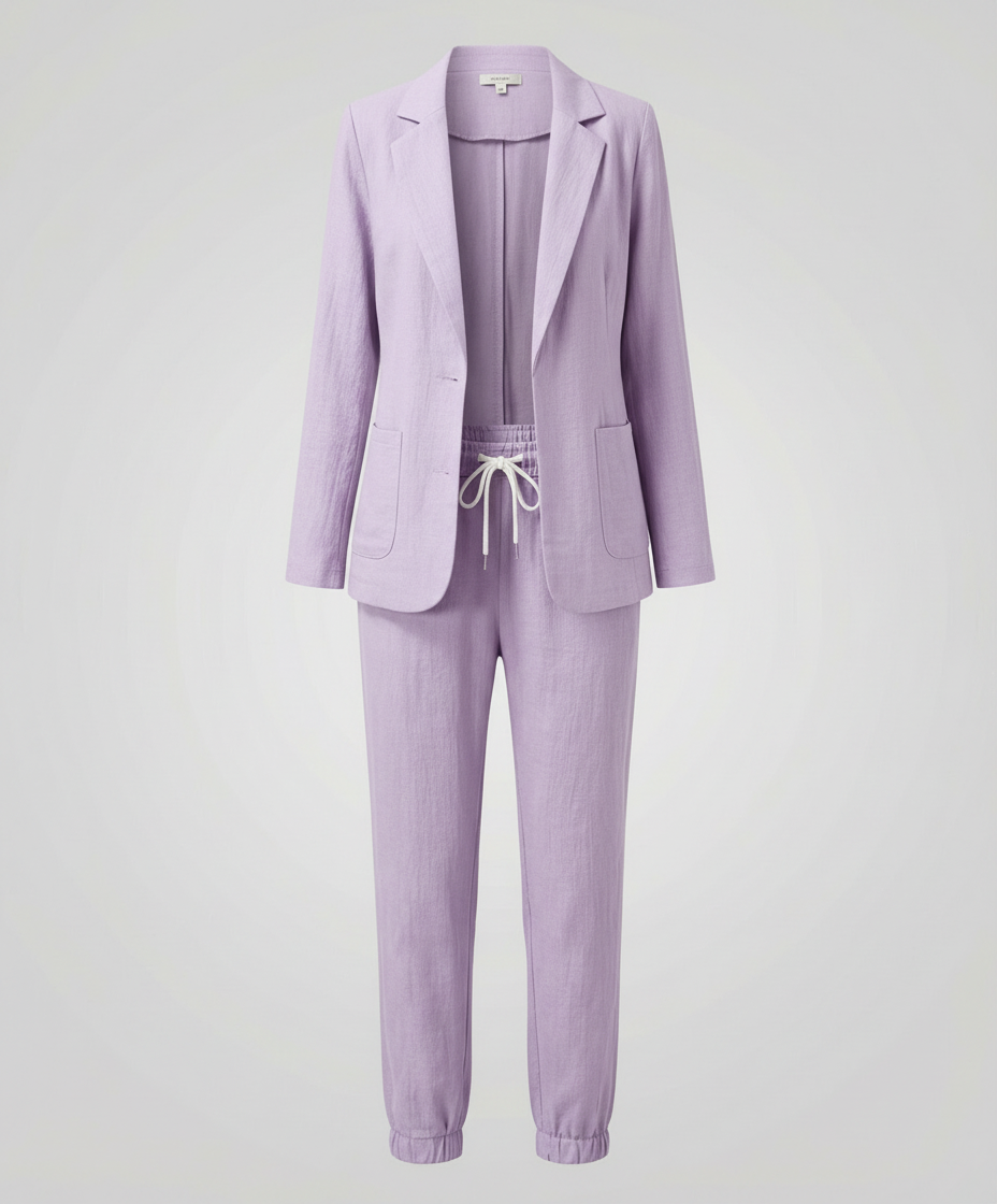 Elegantes Blazer Jogger Damen Set | Heidi-Mode