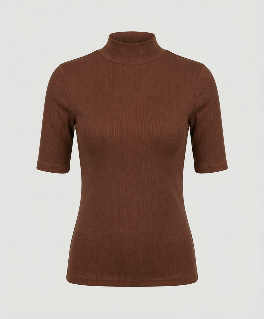 Feinstrick Nahtloser Rollkragenpullover Damen | Drune