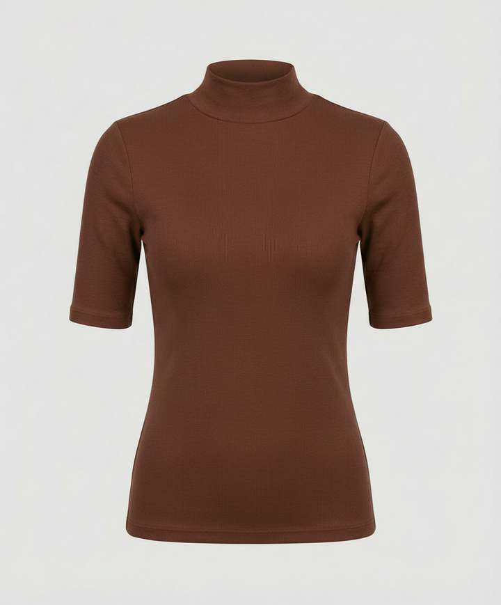 Feinstrick Nahtloser Rollkragenpullover Damen | Drune