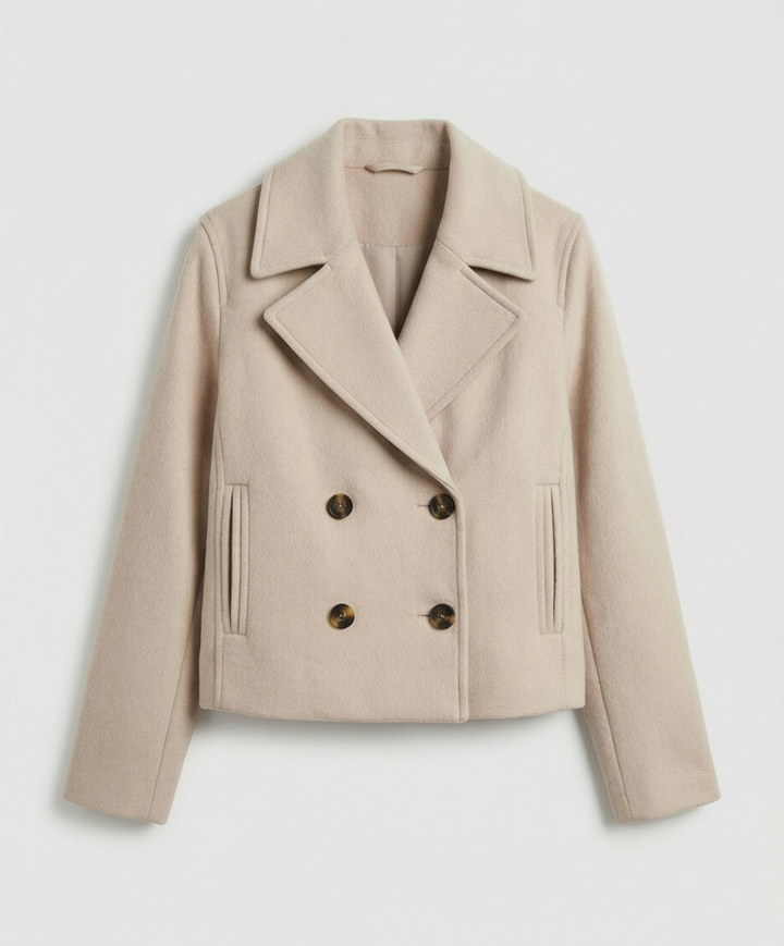 Damen Jacke mit Kurzschnitt & Doppelreiher | Drune