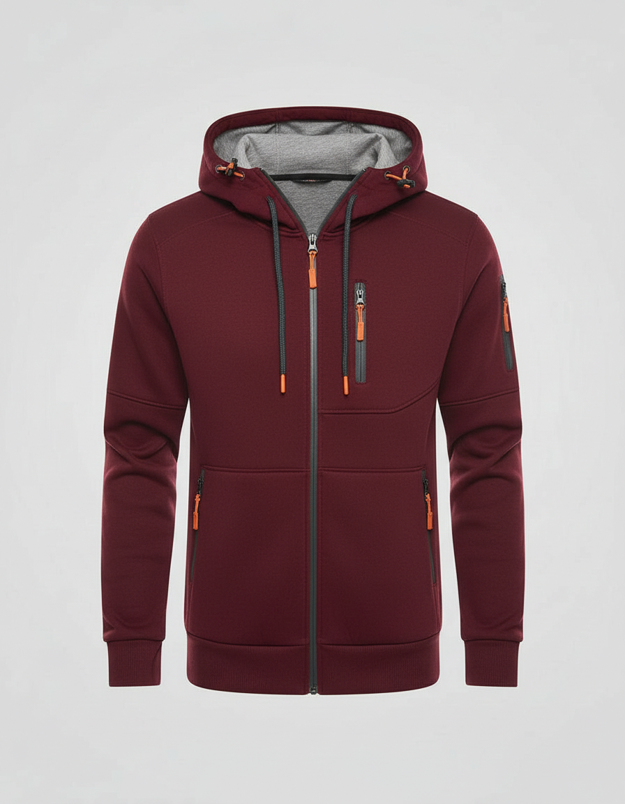 Herren Hoodie Mit Reißverschluss | Drune