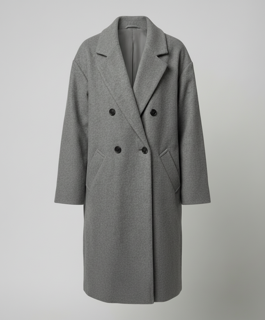 Eleganter Oversized Wollmantel Damen | Heidi-Mode